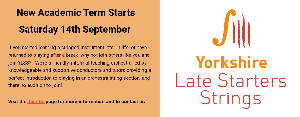 New academic term starts Saturday 14th September, join us!